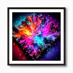 Abstract Art Colorful Diamond Art Print