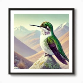 Hummingbird 9 Art Print