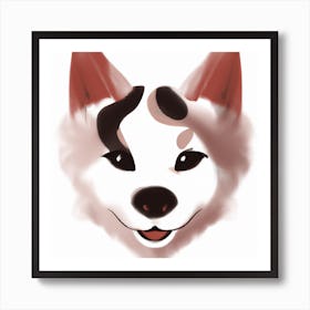 Husky Art Print