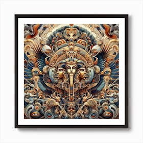 Egyptian Art Art Print