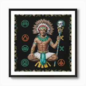 Indian Man Art Print