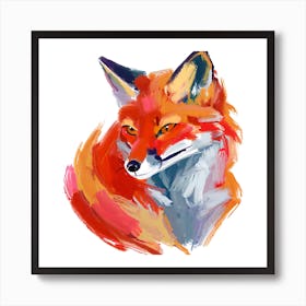 Red Fox 04 Art Print