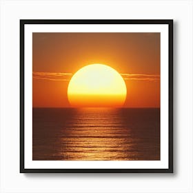 Sunset Stock Videos & Royalty-Free Footage Art Print