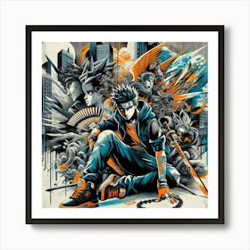 Ninja Ninja Art Print