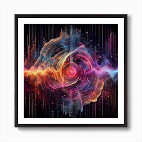 Abstract Psychedelic Design Art Print