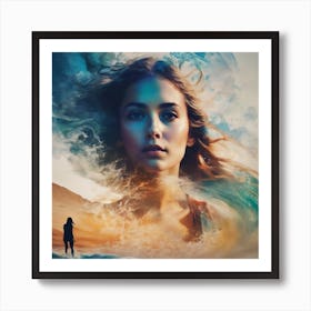 Ocean'S Edge Art Print