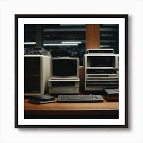 Computer Stock Videos & Royalty-Free Footage Art Print