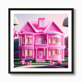 Barbie Dream House (769) Art Print