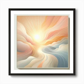 Abstract Painting 17 Art Print