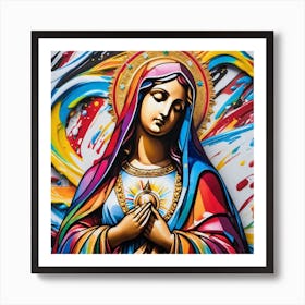 Virgin Mary 14 Art Print