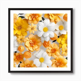 Flowers 23 Art Print