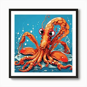 Octopus 88 Art Print