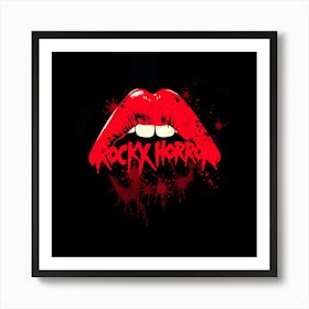 Rocky Horror Lips Affiche