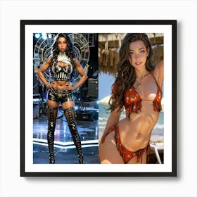 Victoria'S Secret Model 1 Art Print