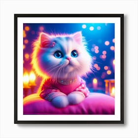 Cute Cat 1 Art Print