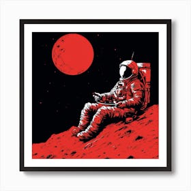 Moon 2 Art Print