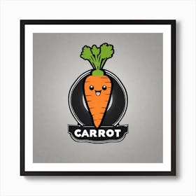 Carrot Logo Art Print