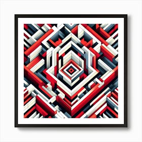 Geometric Pattern Art Print