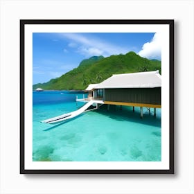 Fiji Island Resort 1 Art Print