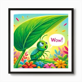 Ava the Aphid Art Print