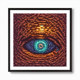 Eye Of The Gods 1 Art Print