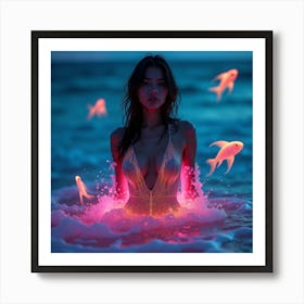 Glow-In-The-Dark 1 Art Print