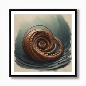 Ammonite Dream Art Print