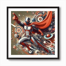 The hero (Variant 3) Art Print