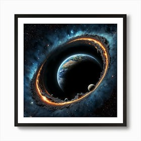 Hole In Space Art Print