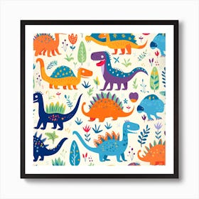 Dinosaurs 1 Art Print