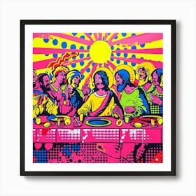 Last Supper 4 Art Print