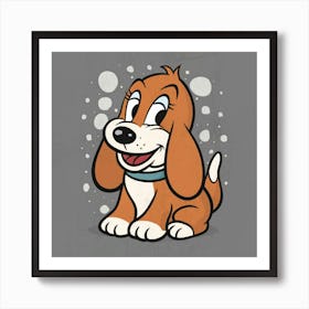 Beagle Dog 1 Art Print