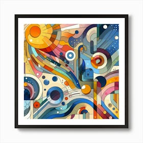 Abstract Abstract Painting Art Print