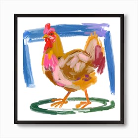 Chicken 05 Art Print