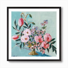 Flowers In A Vase Art Print