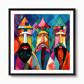 Three Kings 4 Art Print
