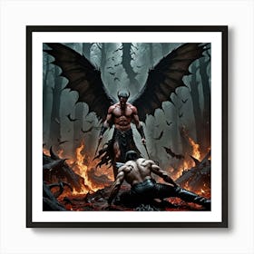 Demons And Devils Art Print