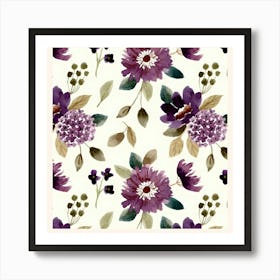 Floral 60 Art Print