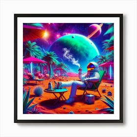 Saturn Art Print