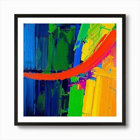 Abstract Painting 54 Art Print