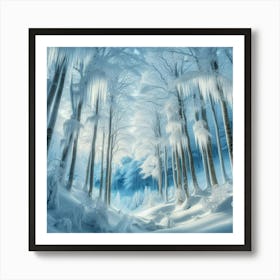 Winter Forest 2 Art Print