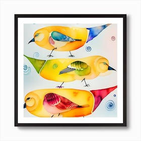 Birds 1 Art Print