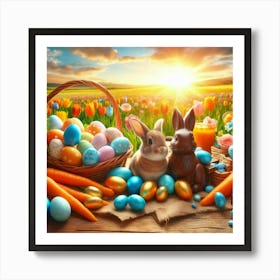 Easter Bunny 1 Art Print