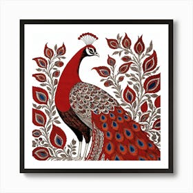 Peacock 6 Art Print