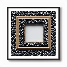 Coffee Beans Frame 1 Art Print