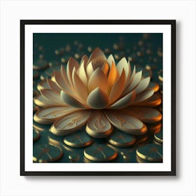 Lotus Flower 3 Art Print