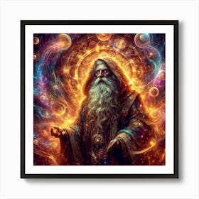 Man With A Beard Art Print