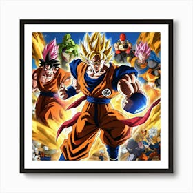 Dragon Ball Super 78 Art Print