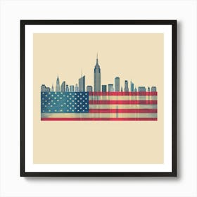 New York City Skyline Art Print