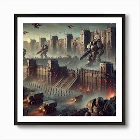 Iron Commonwealth Fortified Borders (1) Art Print